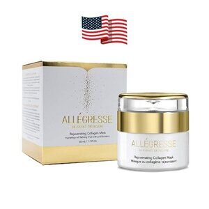 ALLEGRESSE 24 Karat Rejuvenating Collagen Mask 1.7oz NIB